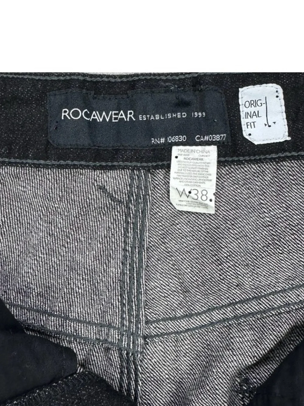 Rocawear Black Y2K Jeans